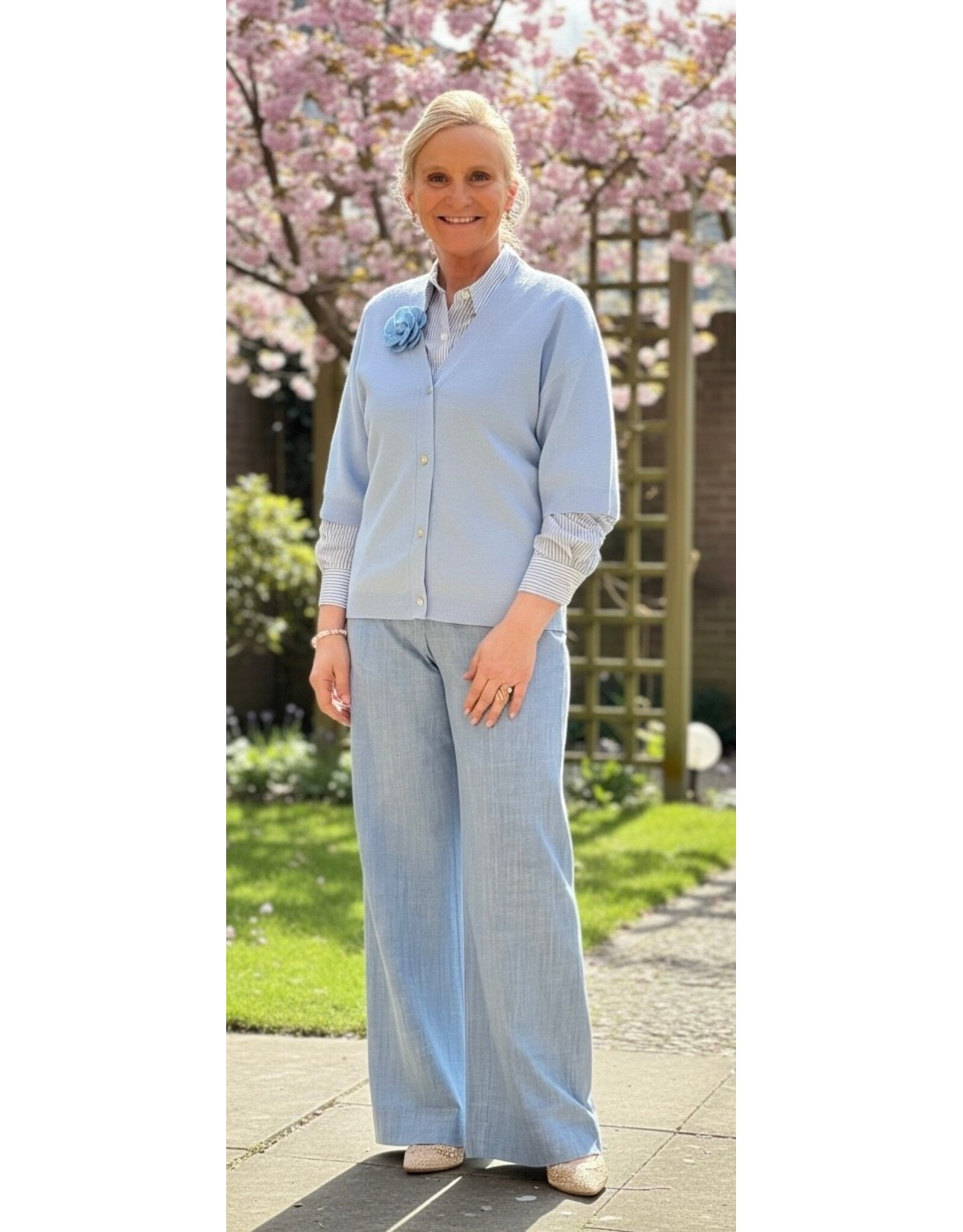 Allerlei Broek Parconi light denim