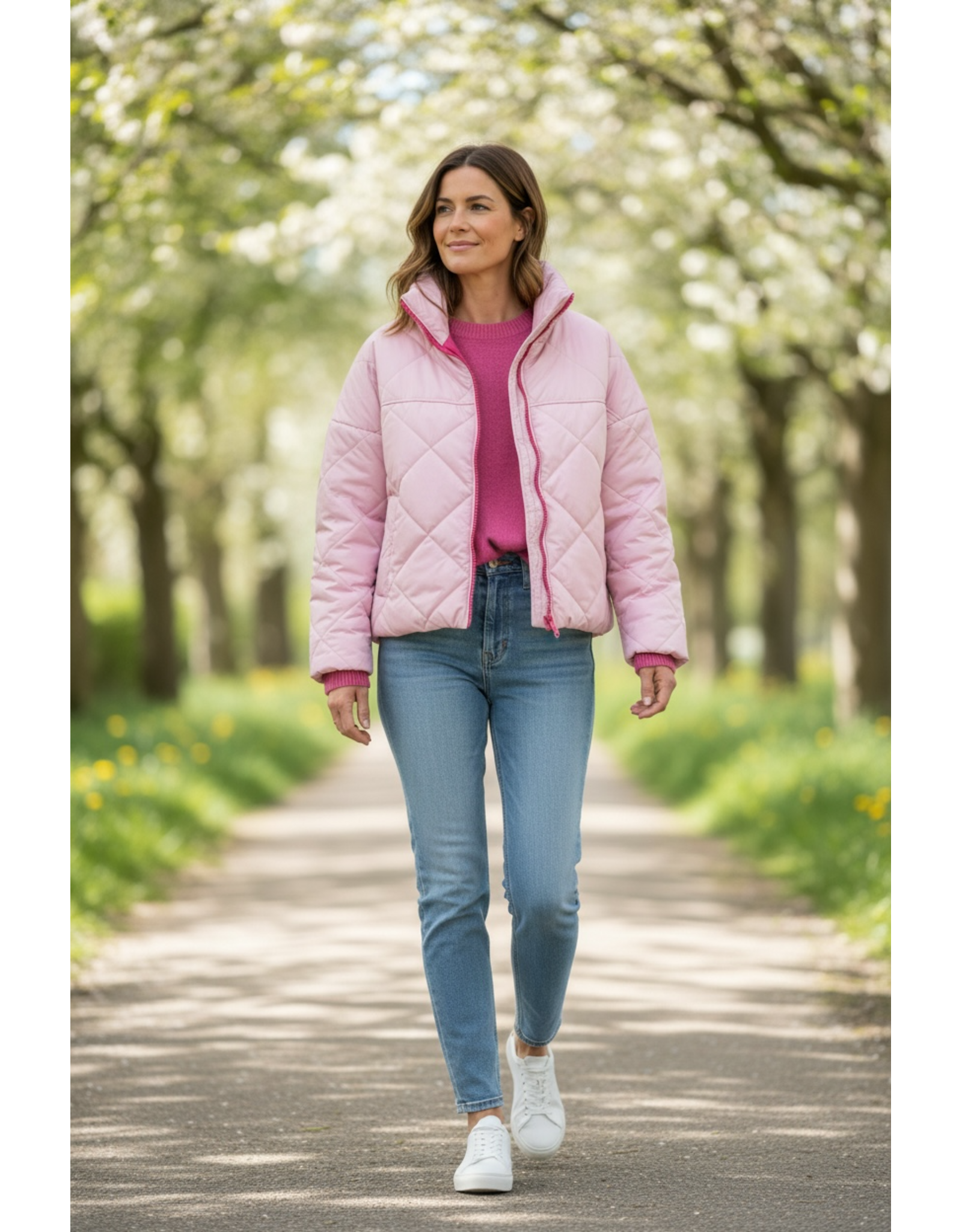 Brussel Jas Mila roze