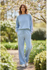 Brussel Huispak blauw/roze