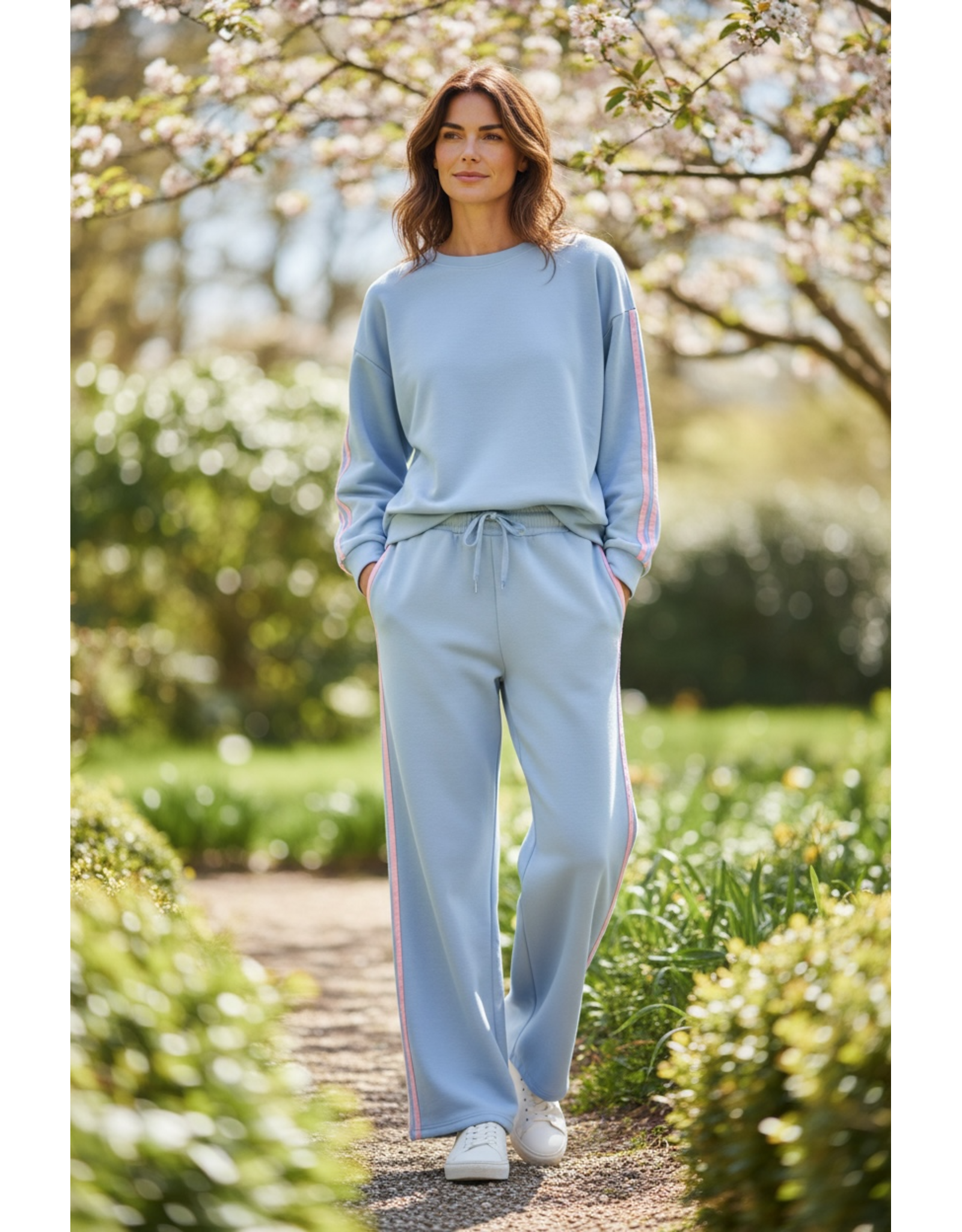 Brussel Huispak blauw/roze