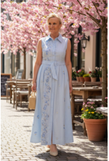 Italie Kleed Azure pearl