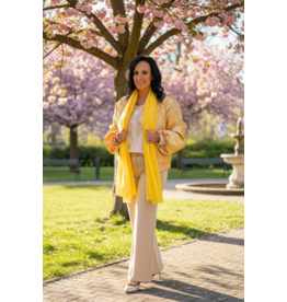 Italie Jas pearl blossom geel