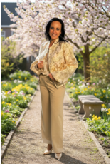 Italie Jas pearl blossom goud