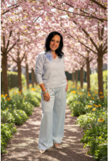 Italie Broek blue grace