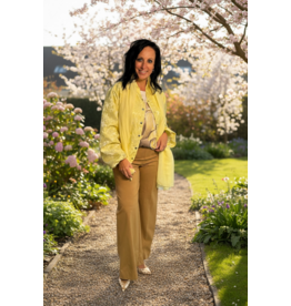 Italie Jas pearl geel