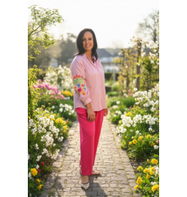 Italie Broek city chic fushia