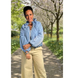 Brussel Jas petra blauw