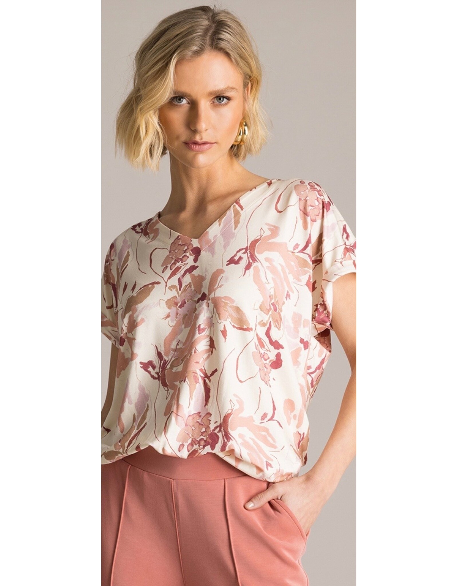 Yest T shirt Gieltje natural multi colour