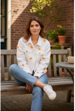 Italie Jas soft bloom wit