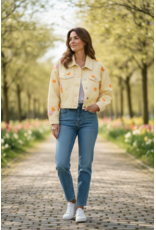 Italie Jas soft bloom geel