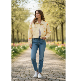 Italie Jas soft bloom geel