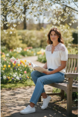 Italie Gilet Romantic lace