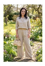 Italie Broek Indra beige