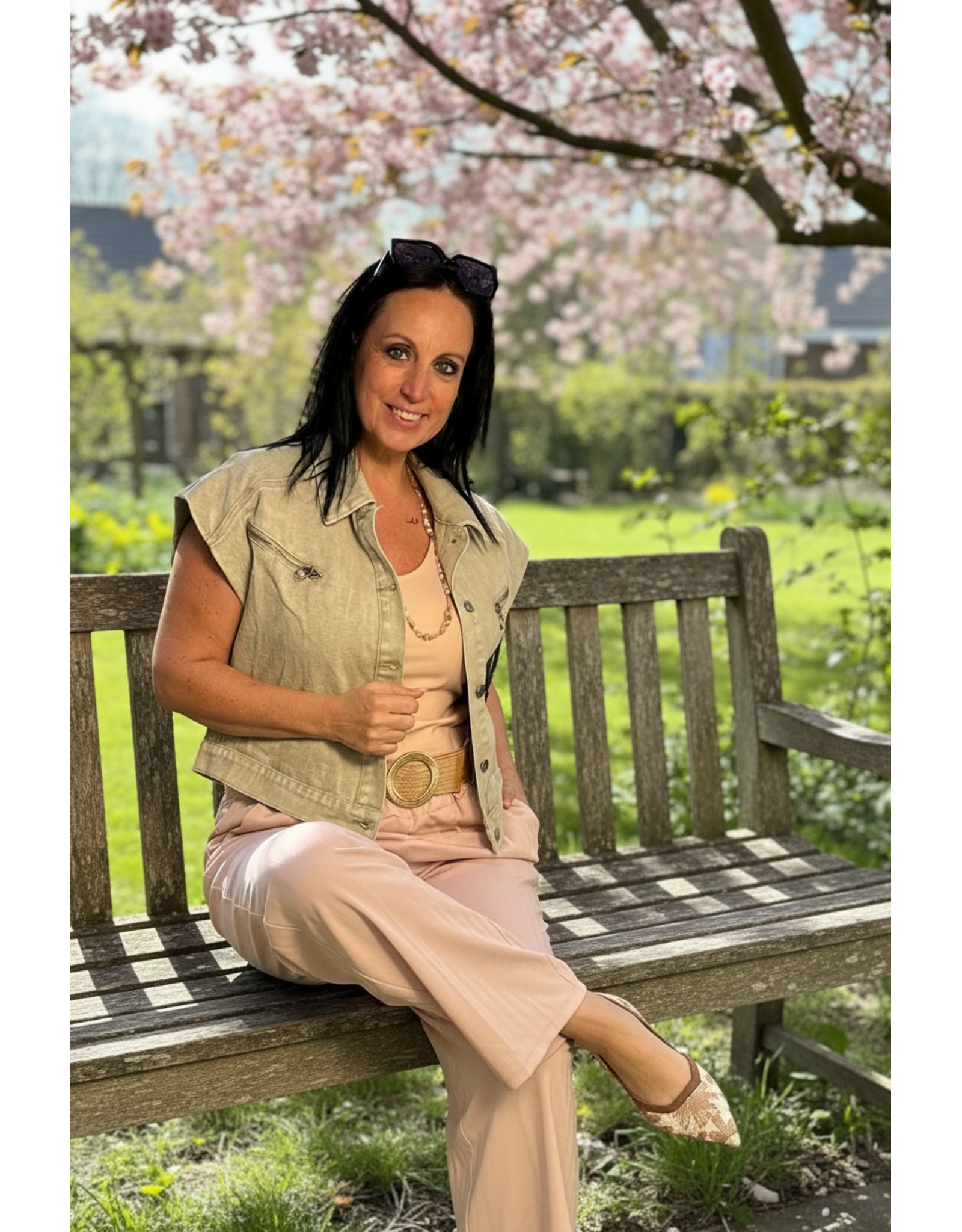 Parijs Bloes Kaki Lise