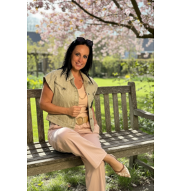 Parijs Bloes Kaki Lise