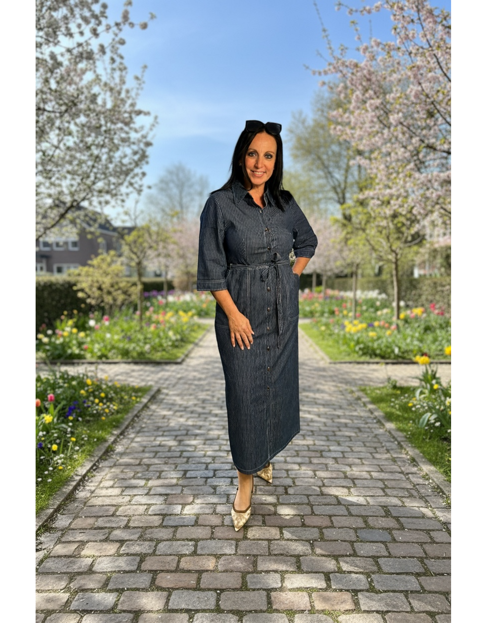 Cream Kleed Agate stripe