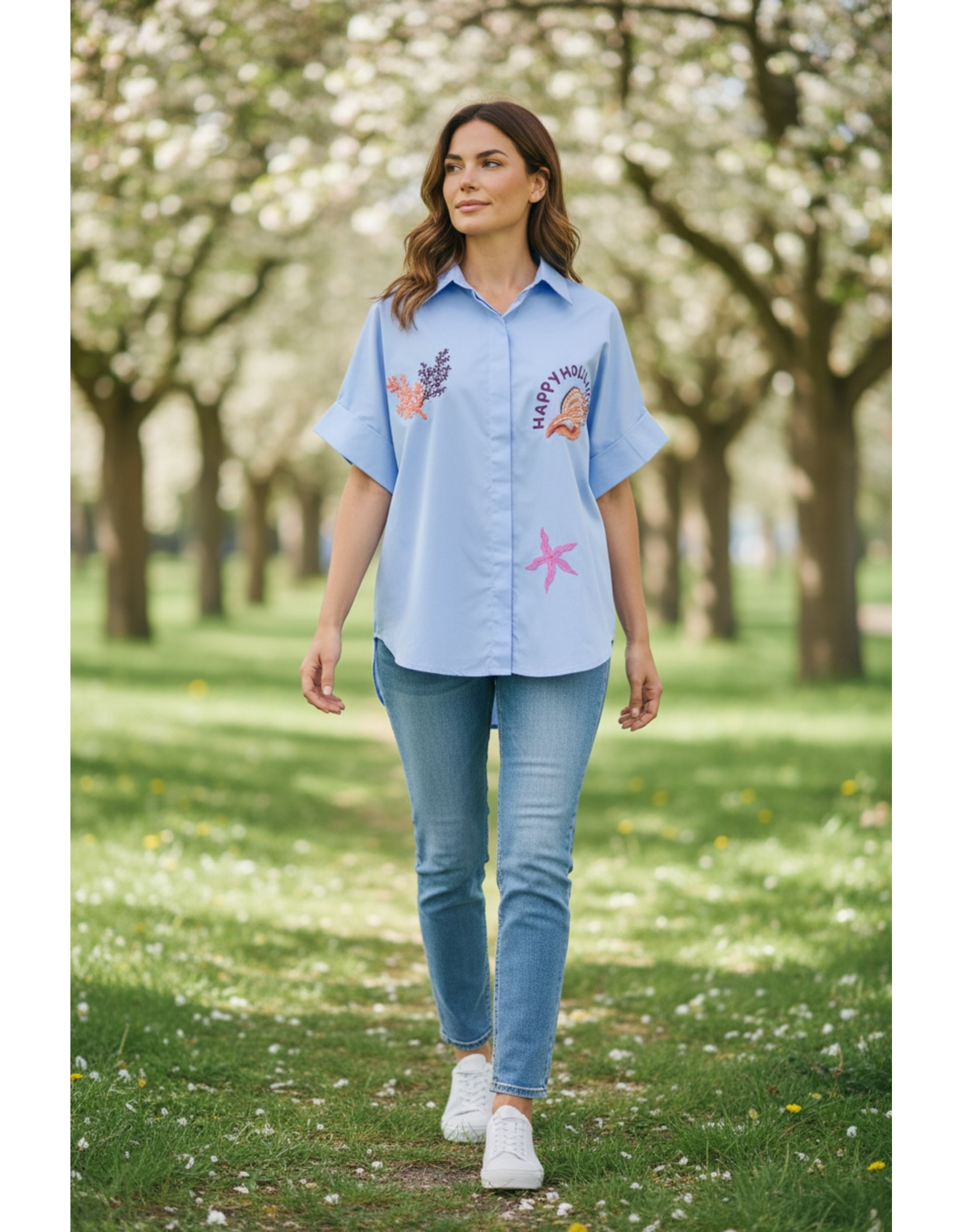 Parijs Bloes beach en summer