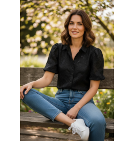 Parijs Bloes Sophia zwart