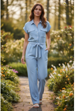 Parijs Jumpsuit blauw