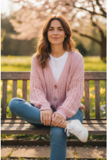 Parijs Gilet Kjellie roze