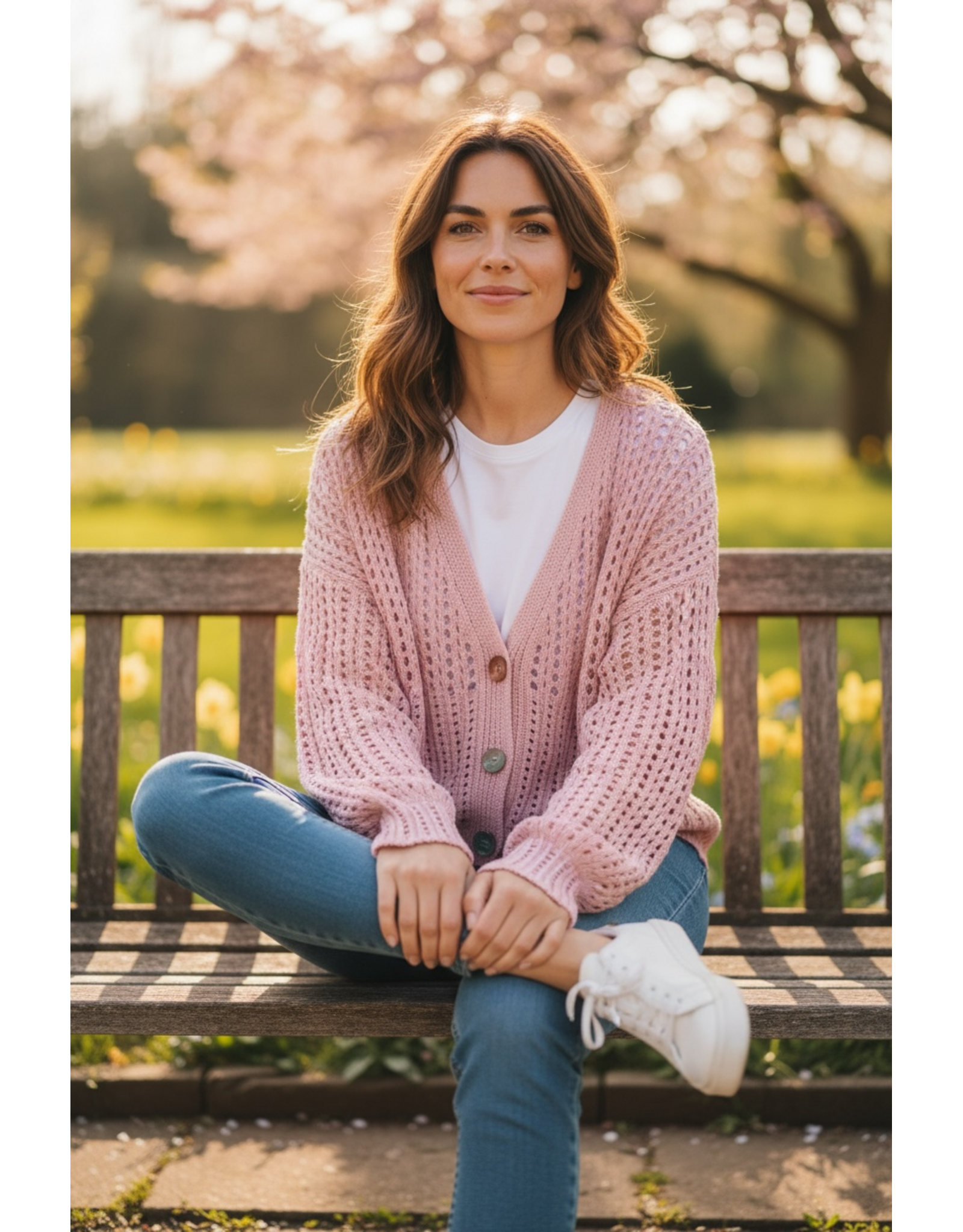 Parijs Gilet Kjellie roze