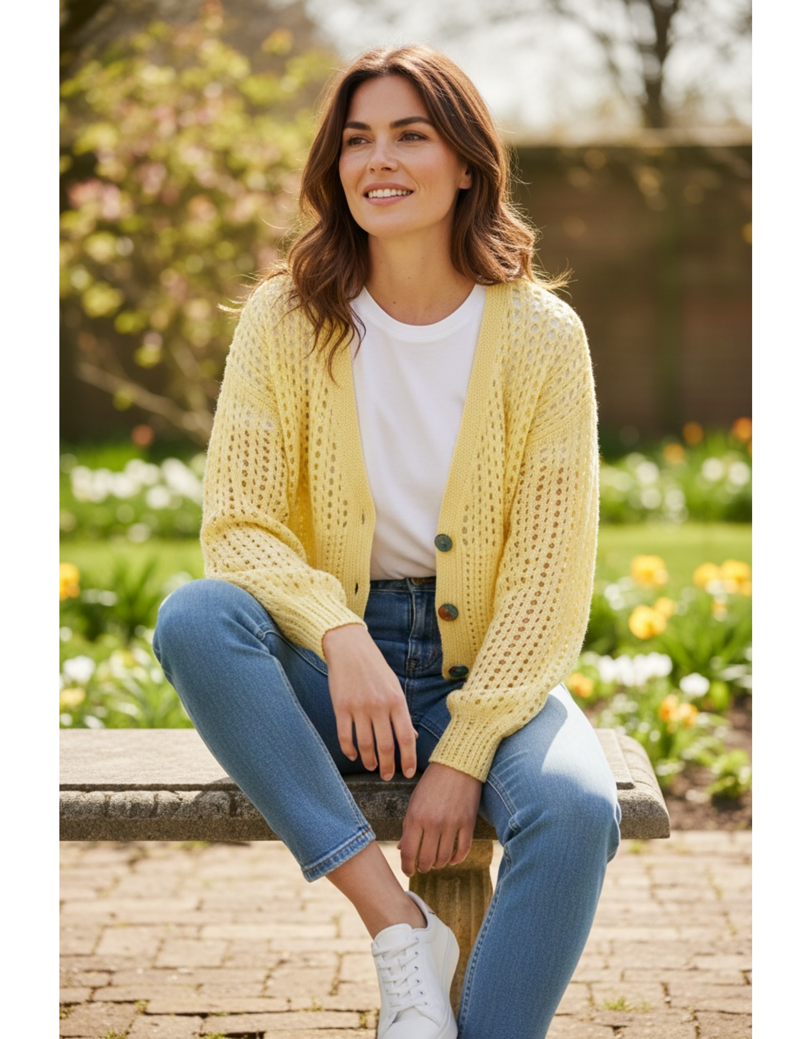 Parijs Gilet Kjellie geel