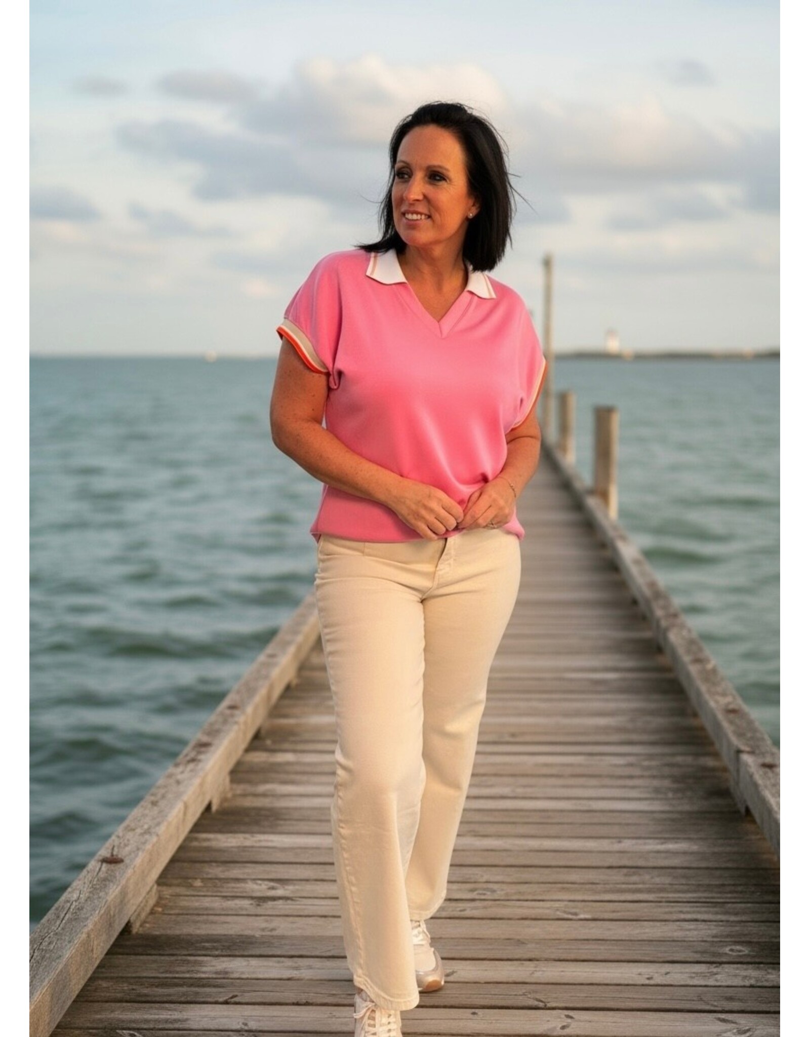 Parijs T shirt Sweet Pink