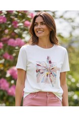 Parijs T shirt soft garden roze