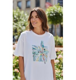 Parijs T-shirt soft garden watergroen