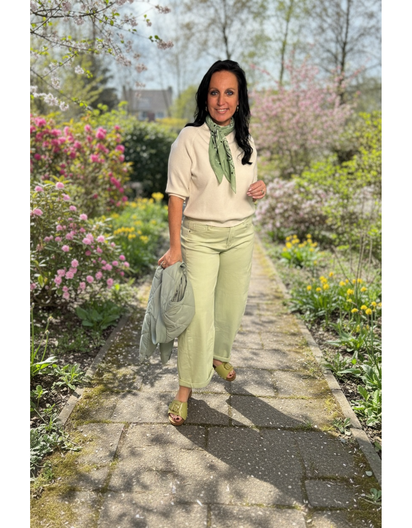 Allerlei Broek pipo lime bellita