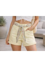 Brussel Short Niky geel