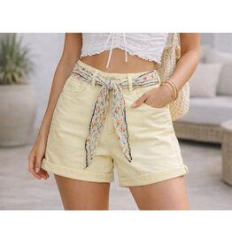 Brussel Short Niky geel