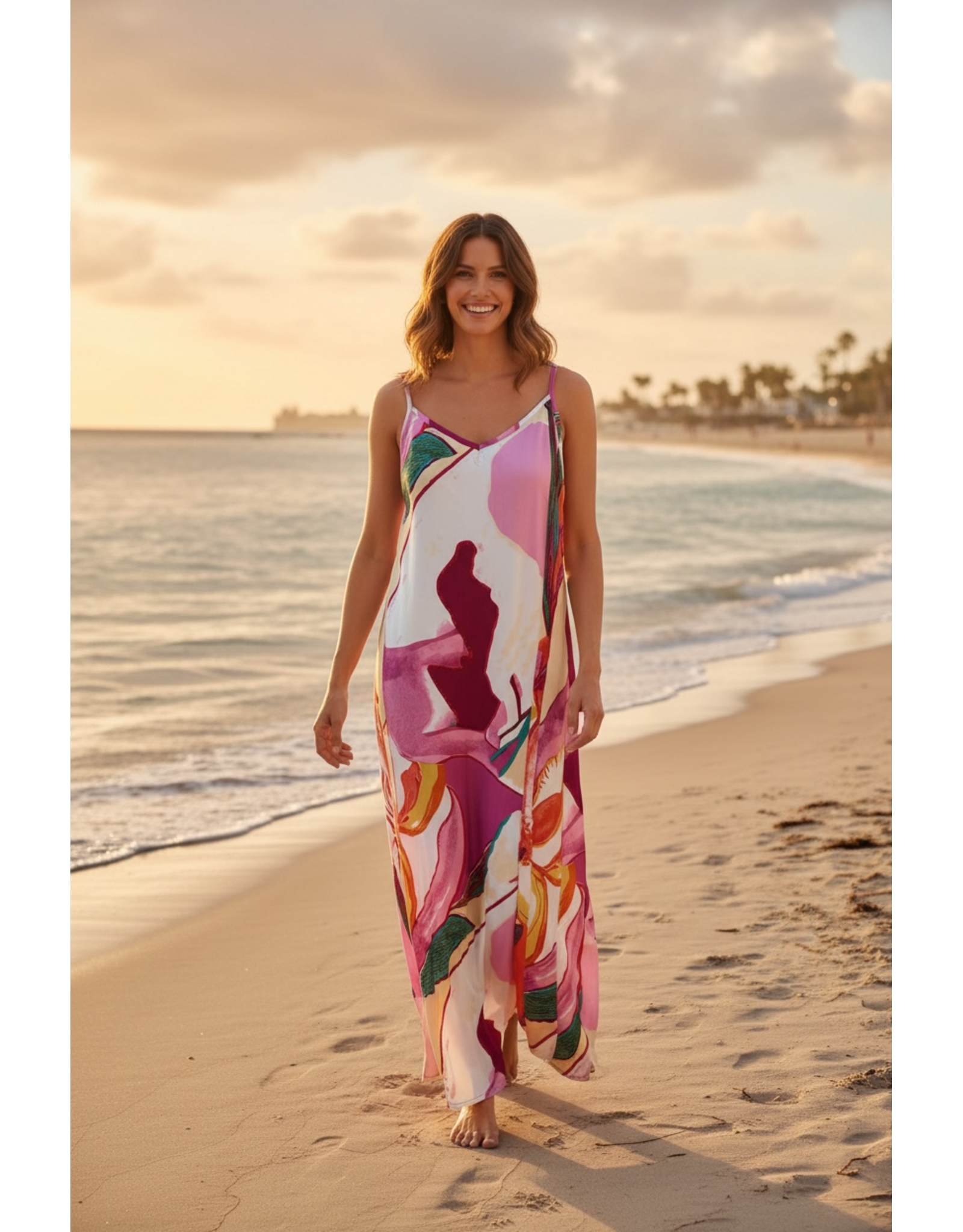 Zeze Kleed Flossie rose violet