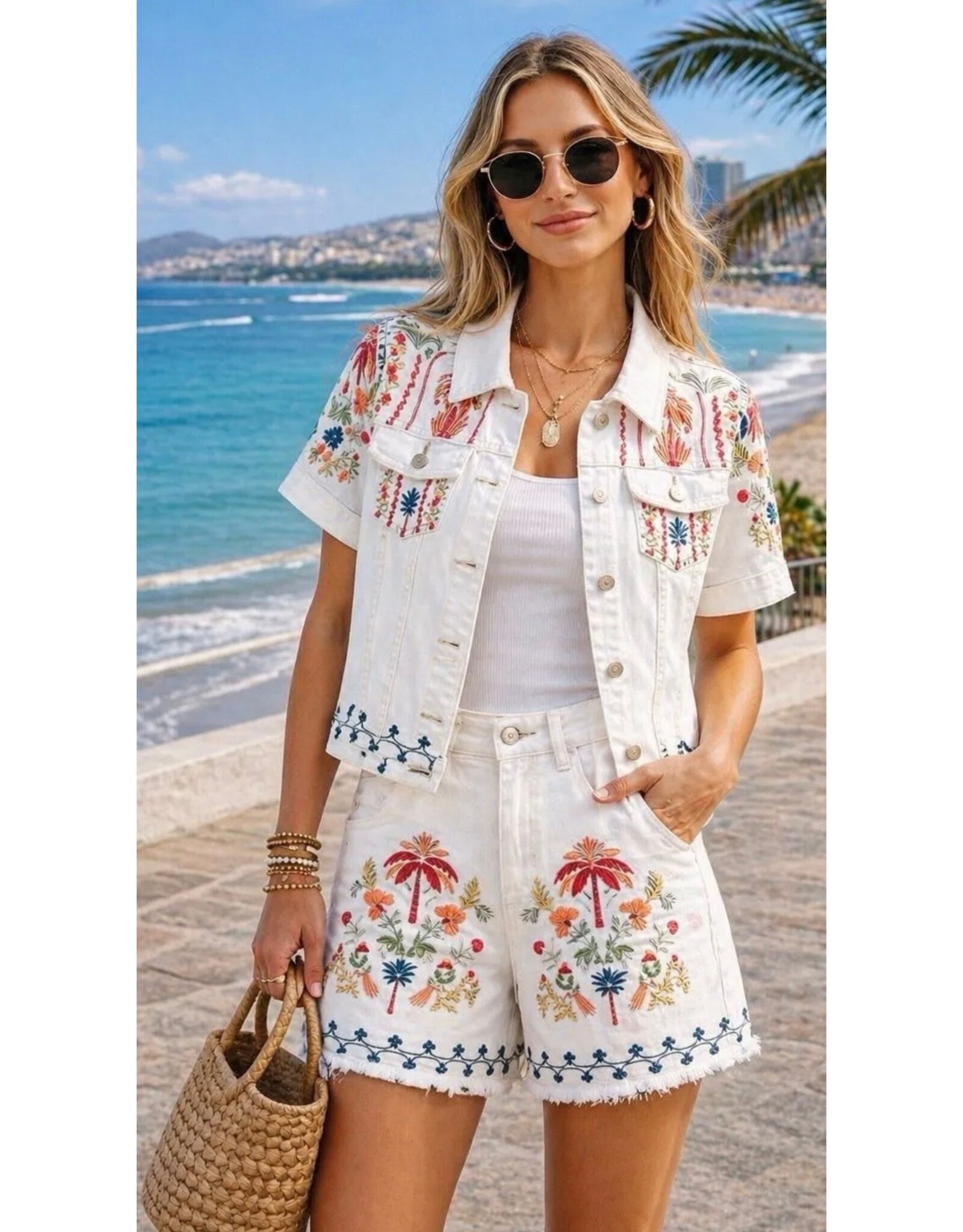Parijs Short Palm breeze