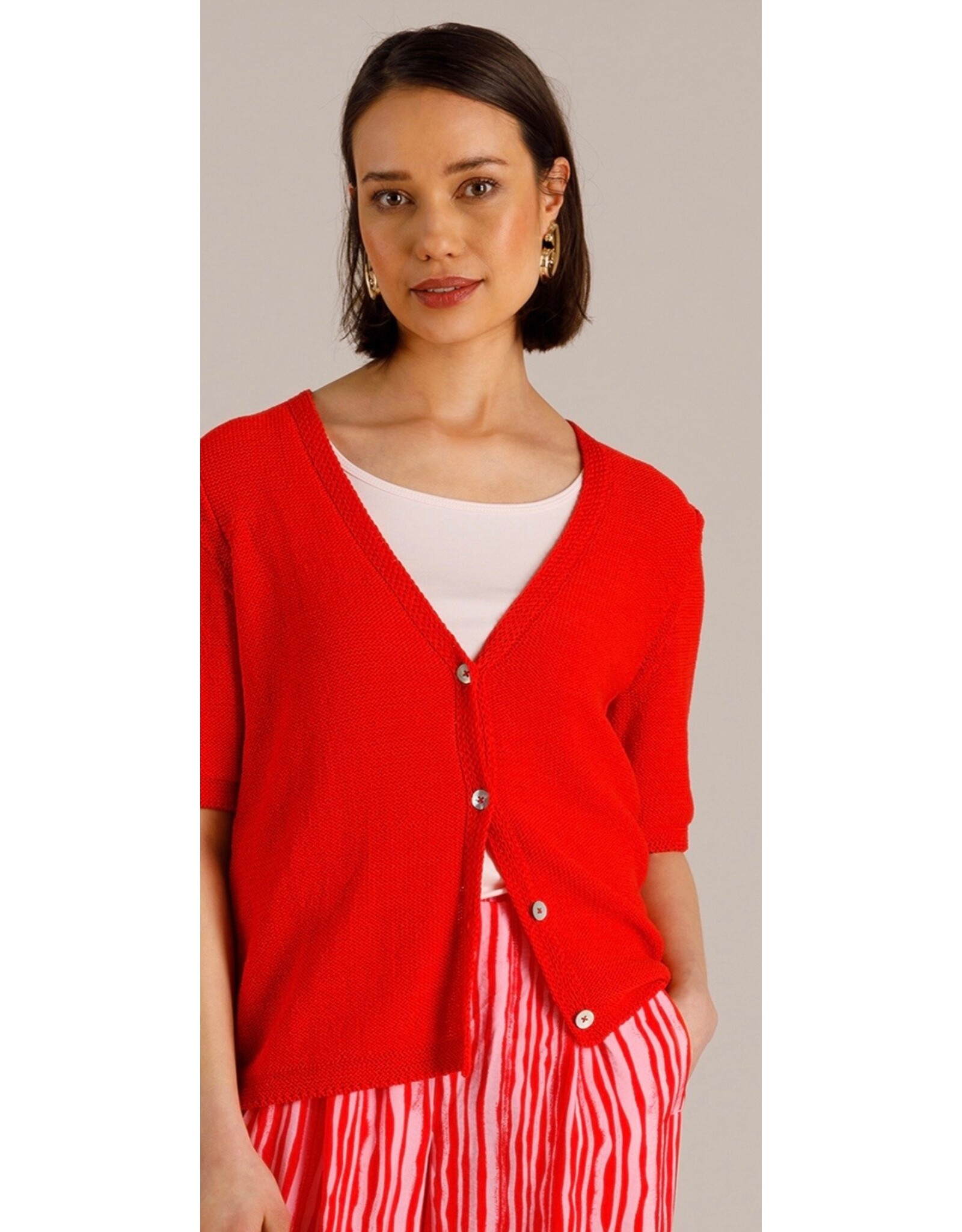 Yest Gilet  indiria essential hot red