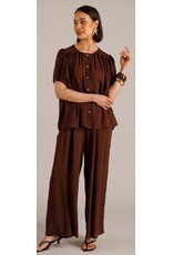 Yest Broek magdalena coffee brown