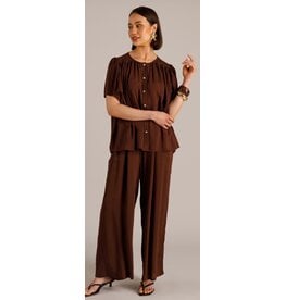 Yest Broek magdalena coffee brown
