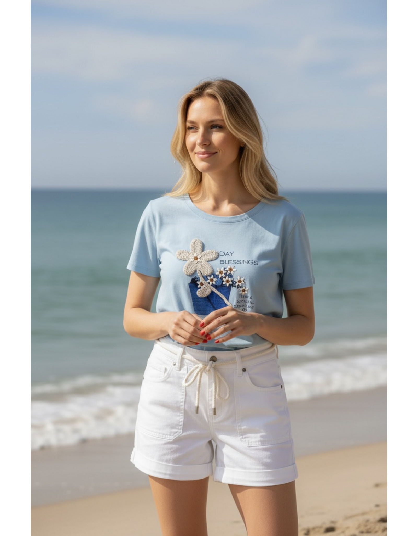 Parijs T-shirt annick blue