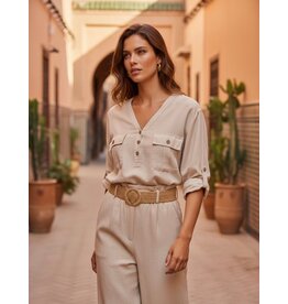 Italie Bloes boho creme