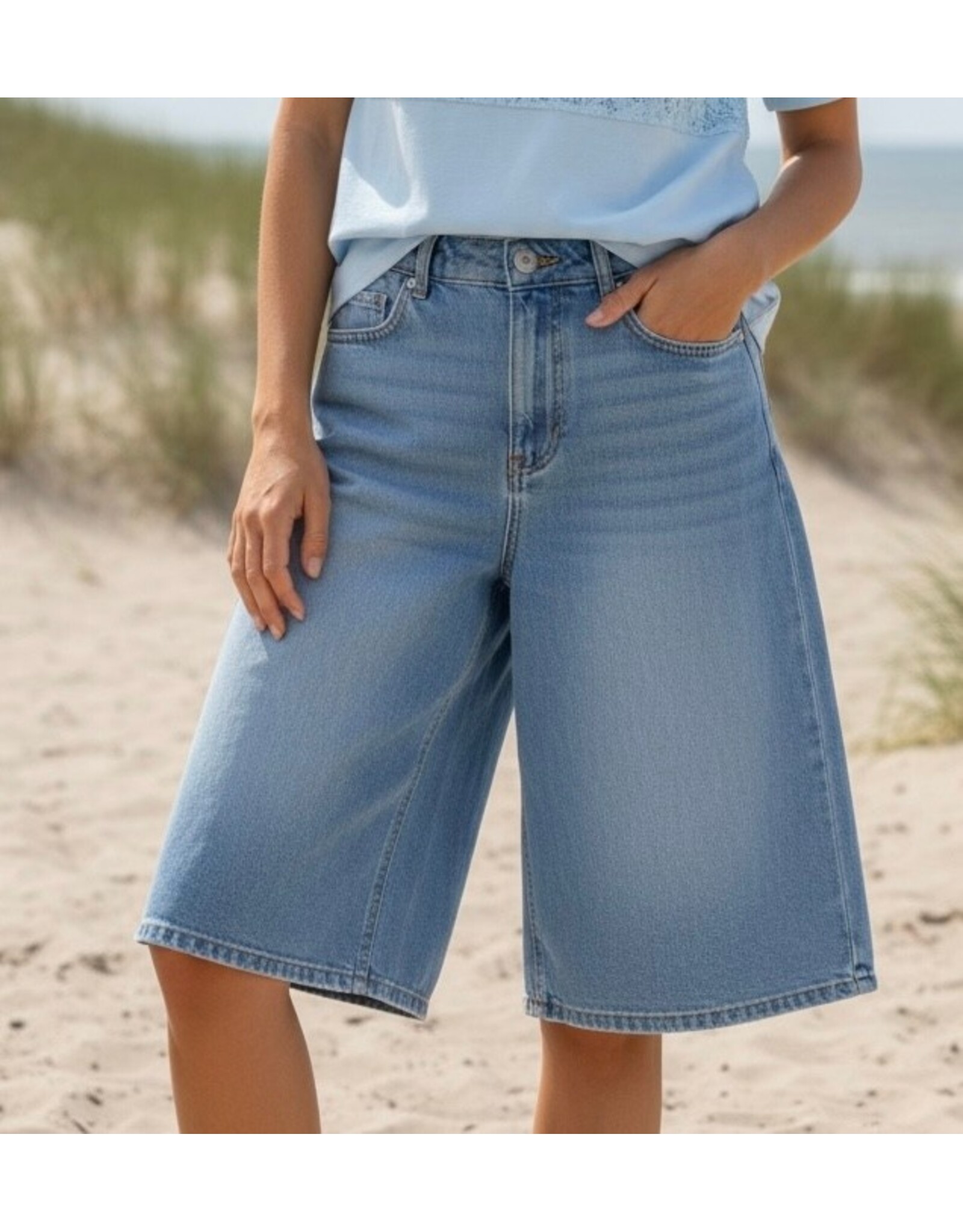 Allerlei Short Pigal denim