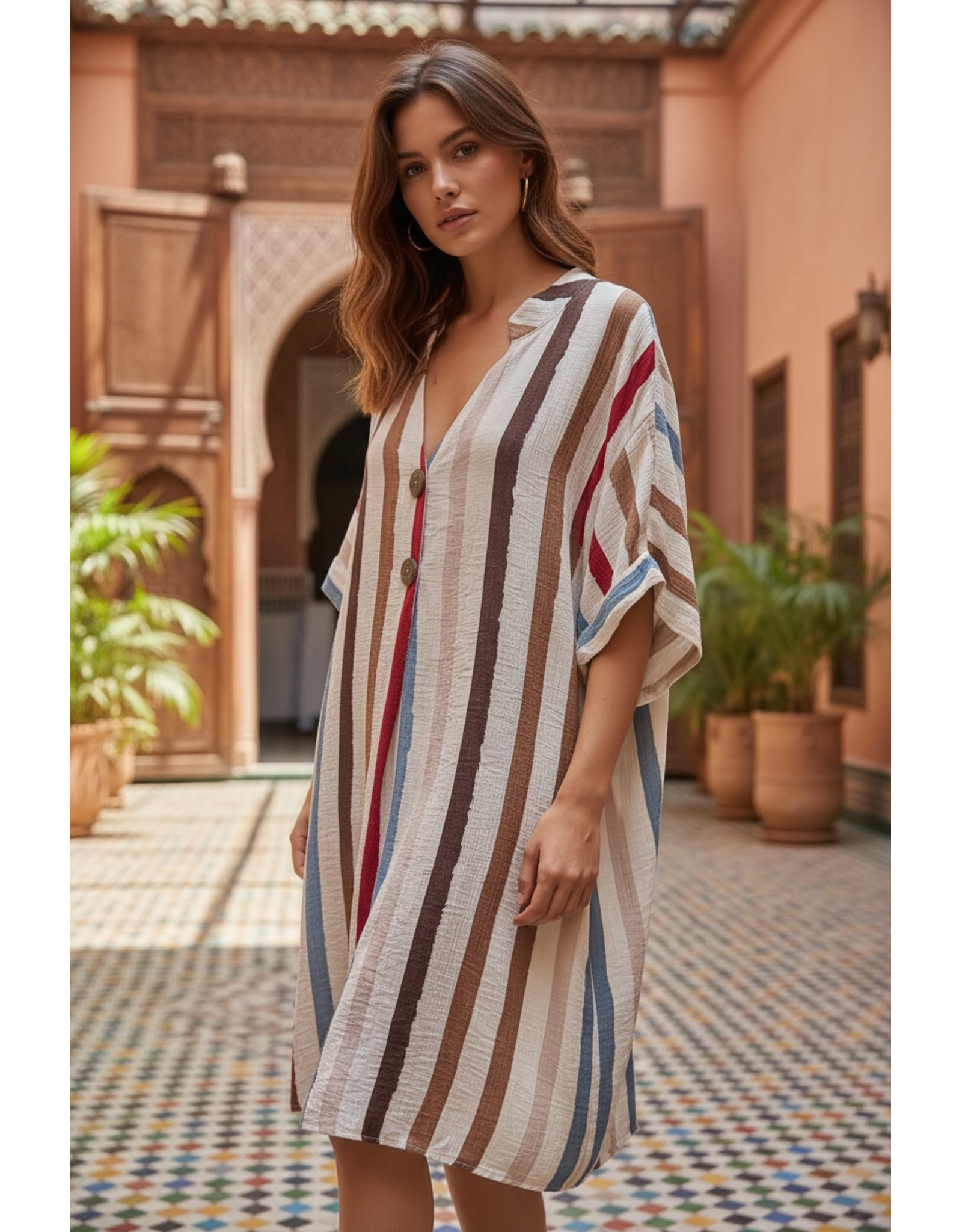 Italie Kleed Ocean stripe