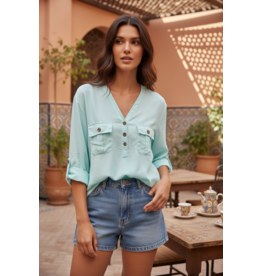 Italie Bloes boho mint
