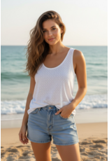 Italie Top Aurelie wit