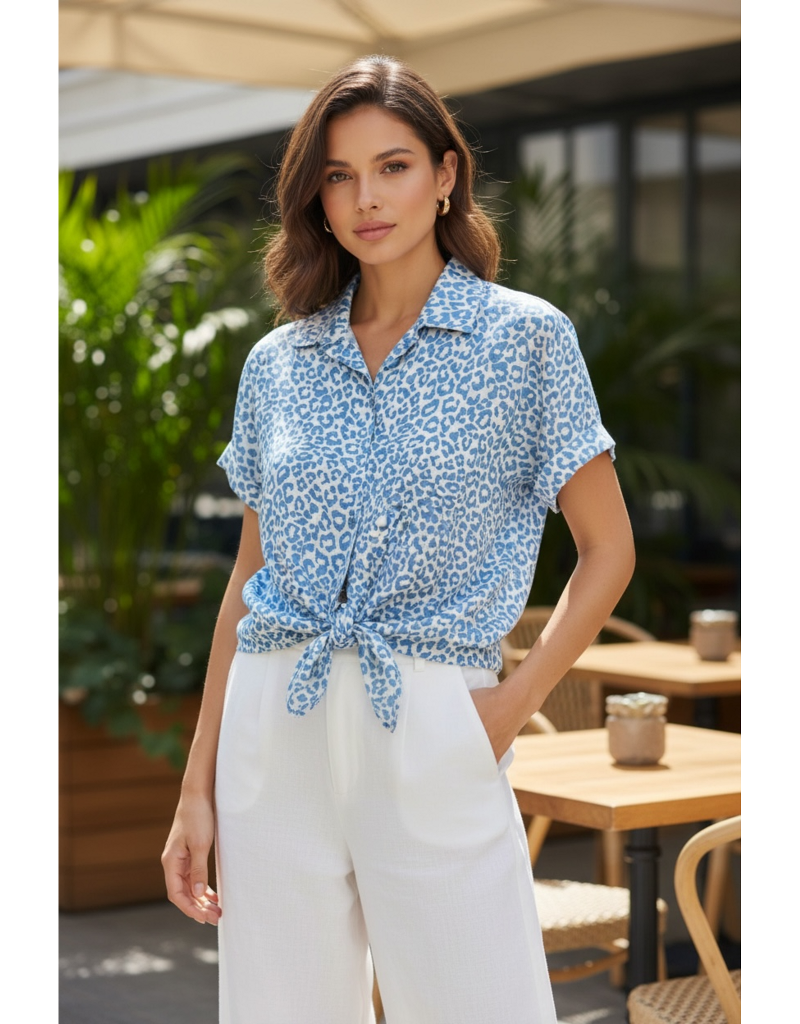 Italie Bloes heidi blauw