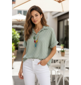 Italie Bloes mint vichy
