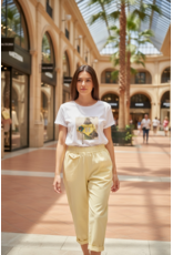 Italie Broek soft yellow