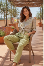 Italie Broek Soft Olive