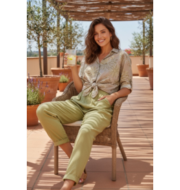 Italie Broek Soft Olive