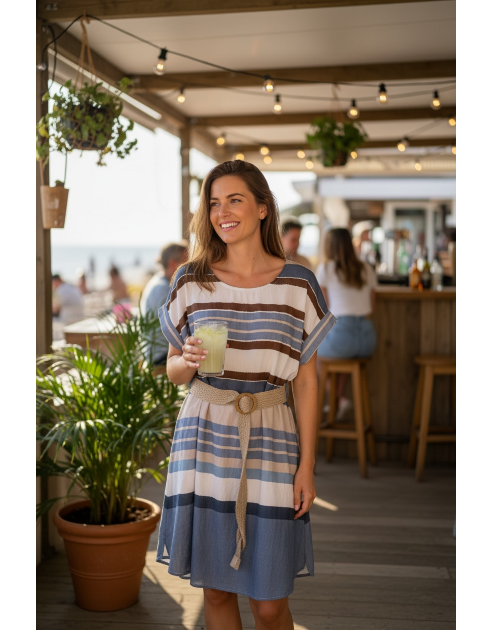 Italie Kleed ocean breeze blauw