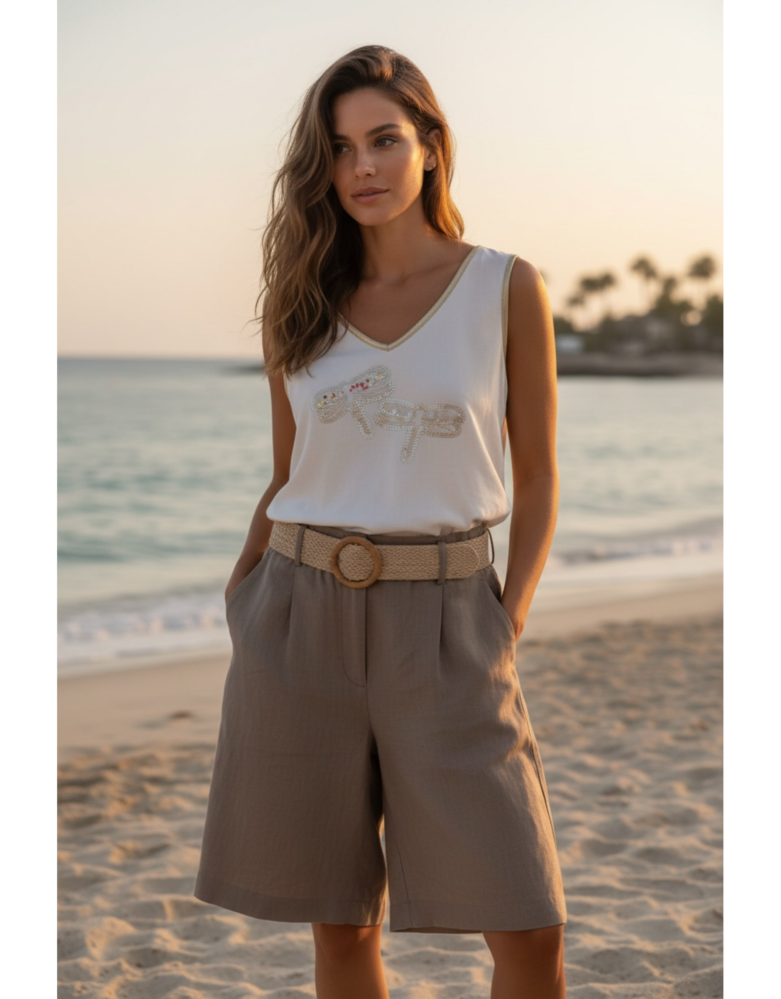 Italie Short bruin